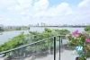 Lake view apartment with 3 bedrooms for rent on To Ngoc Van st, Tay Ho District 